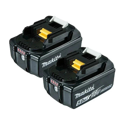 Makita 18V Hedge Trimmer DUH523Z with Powerful Dual 5.0Ah Battery Pack