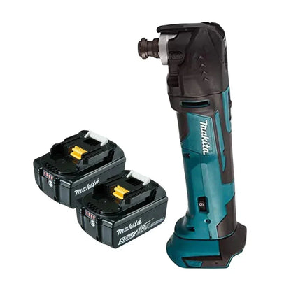 Makita DTM51Z 18V Cordless Multi-Tool with 2 x 5.0Ah Lithium-Ion Batteries